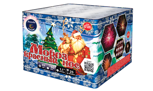  Батарея салютов Мороз Красный Нос  в Сланцах