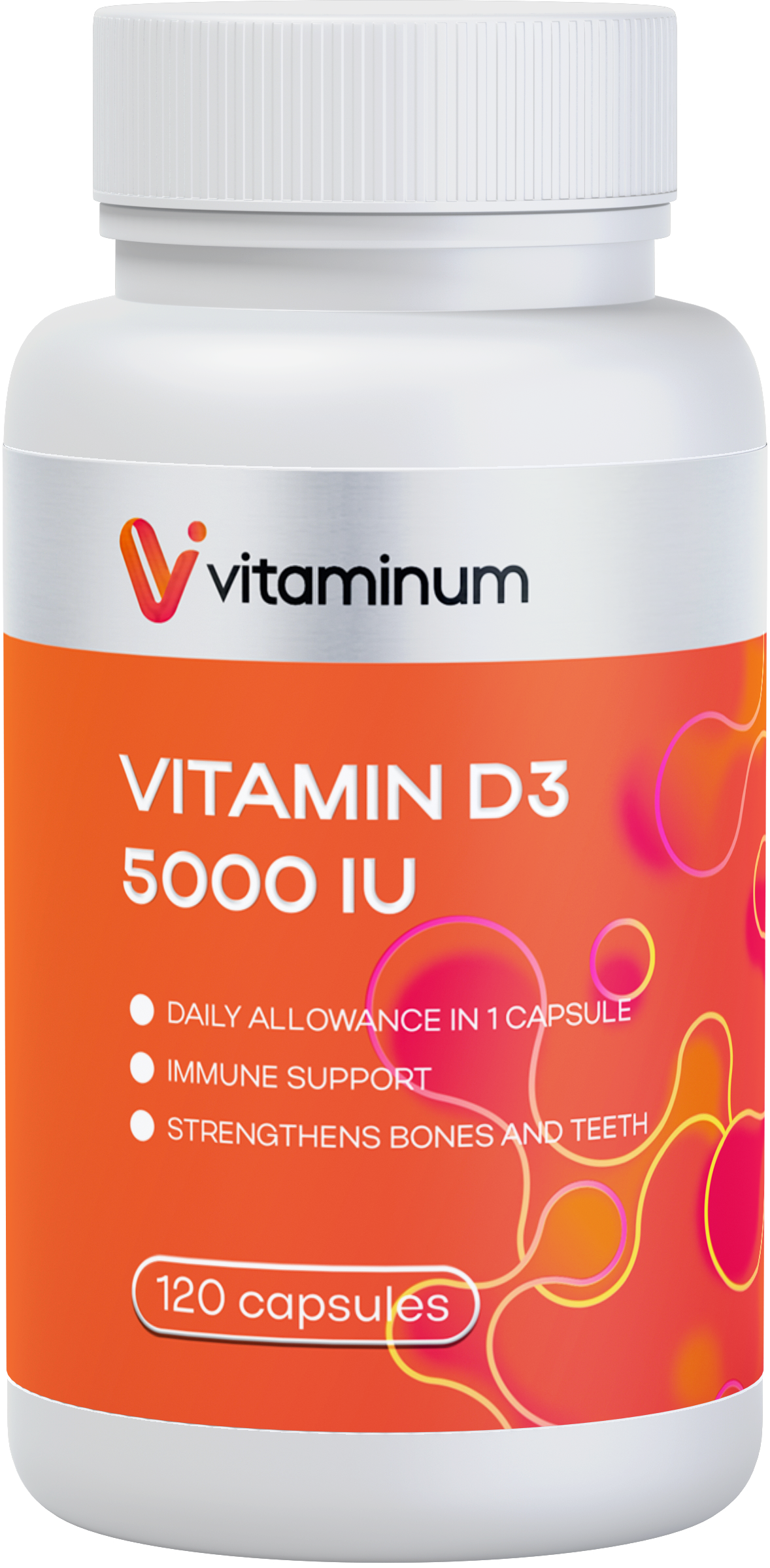  Vitaminum ВИТАМИН Д3 (5000 МЕ) 120 капсул 260 мг  в Сланцах